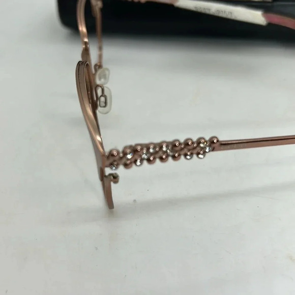 Bebe BB5155. Rose Gold.  53 16 140 Frames Case RXable NWT - Picture 2 of 7